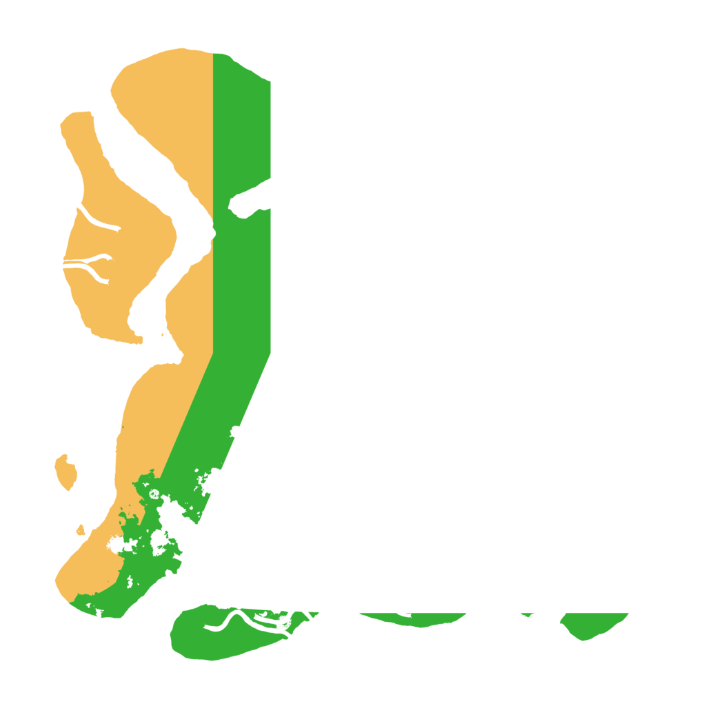 Biome Rust Map: Procedural Map, Size: 3500, Seed: 5691