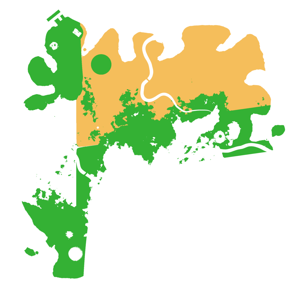 Biome Rust Map: Procedural Map, Size: 3950, Seed: 50000