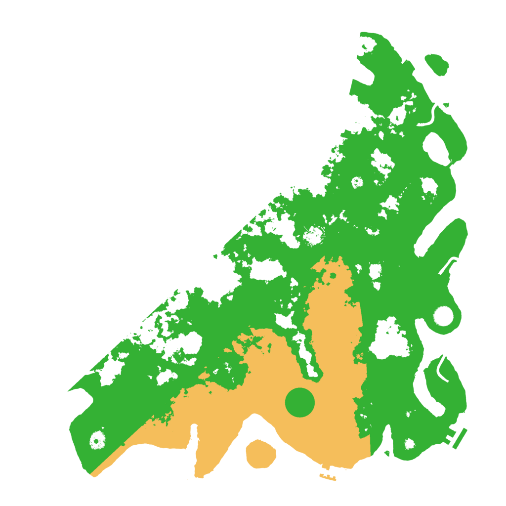 Biome Rust Map: Procedural Map, Size: 4500, Seed: 23412
