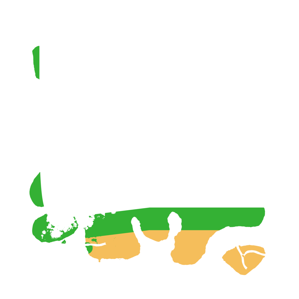 Biome Rust Map: Procedural Map, Size: 3500, Seed: 4459