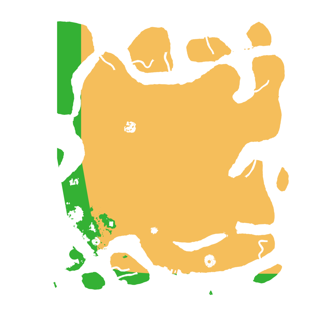 Biome Rust Map: Procedural Map, Size: 4000, Seed: 121211