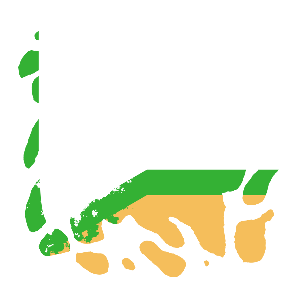 Biome Rust Map: Barren, Size: 4250, Seed: 66384