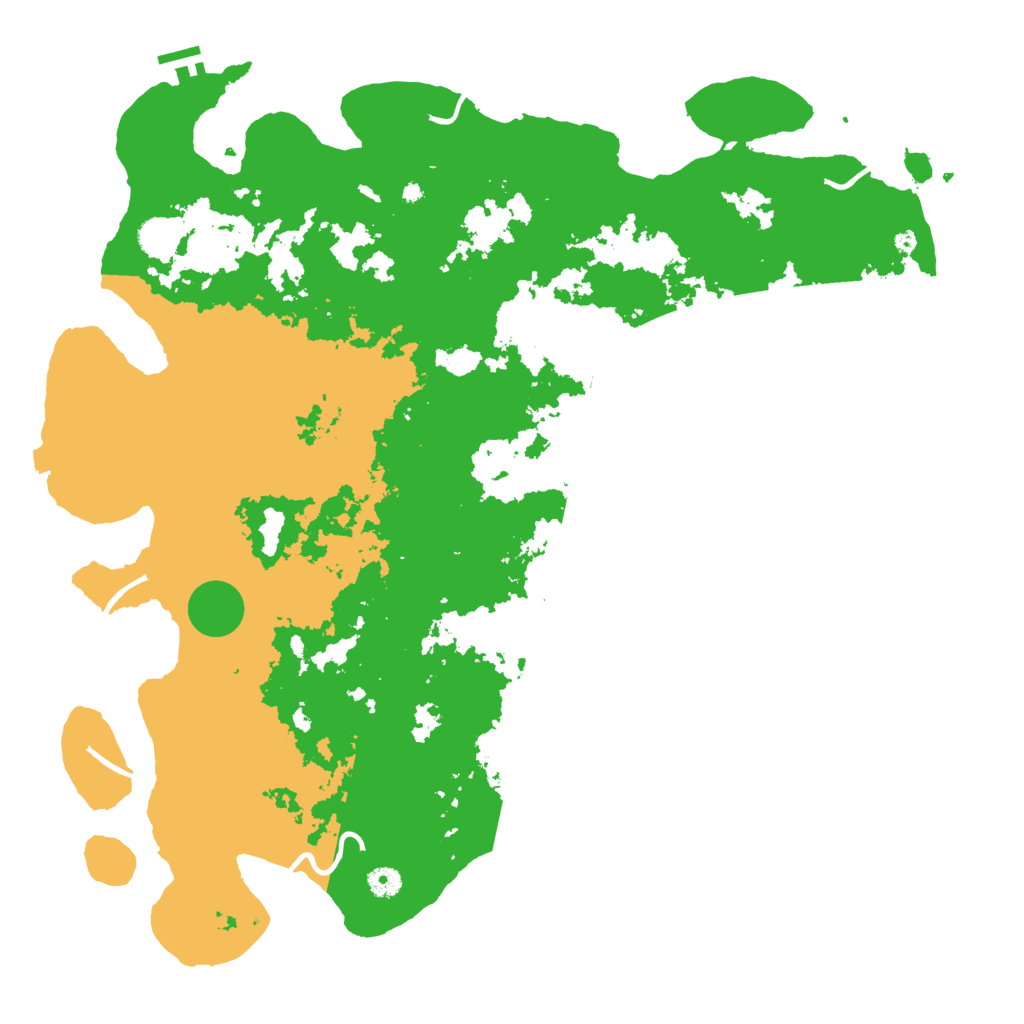 Biome Rust Map: Procedural Map, Size: 4800, Seed: 987