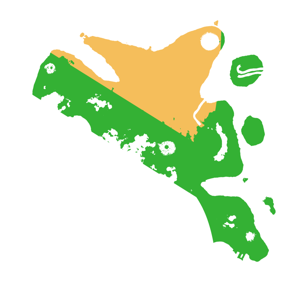 Biome Rust Map: Procedural Map, Size: 3000, Seed: 2800