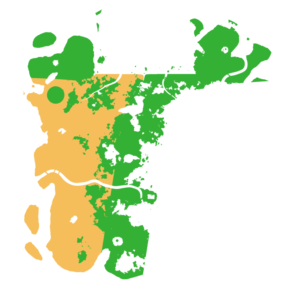 Biome Rust Map: Procedural Map, Size: 4500, Seed: 1639972878