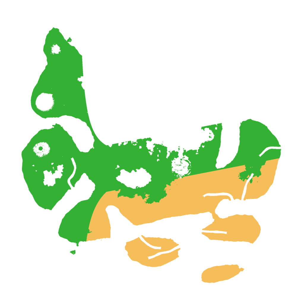 Biome Rust Map: Procedural Map, Size: 3000, Seed: 131413