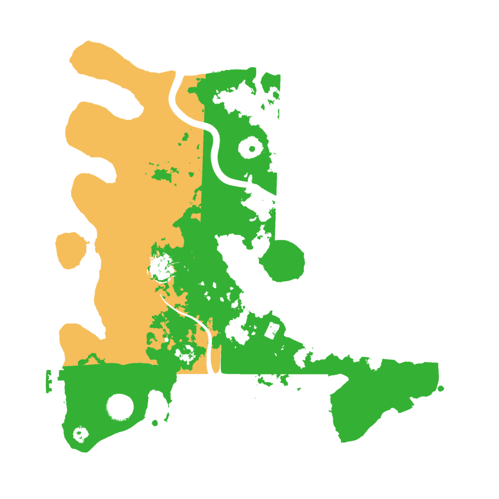 Biome Rust Map: Procedural Map, Size: 3300, Seed: 635758436