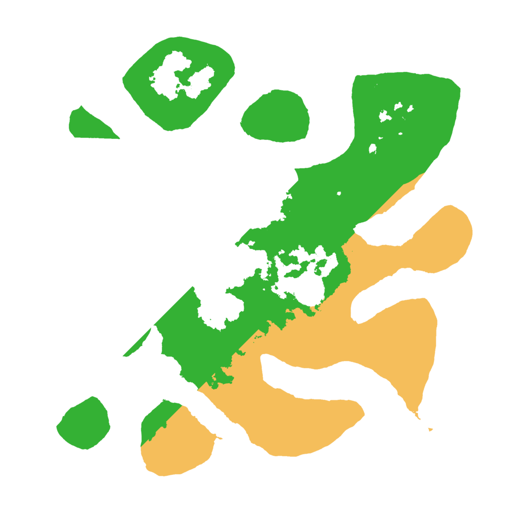 Biome Rust Map: Barren, Size: 3000, Seed: 540500617