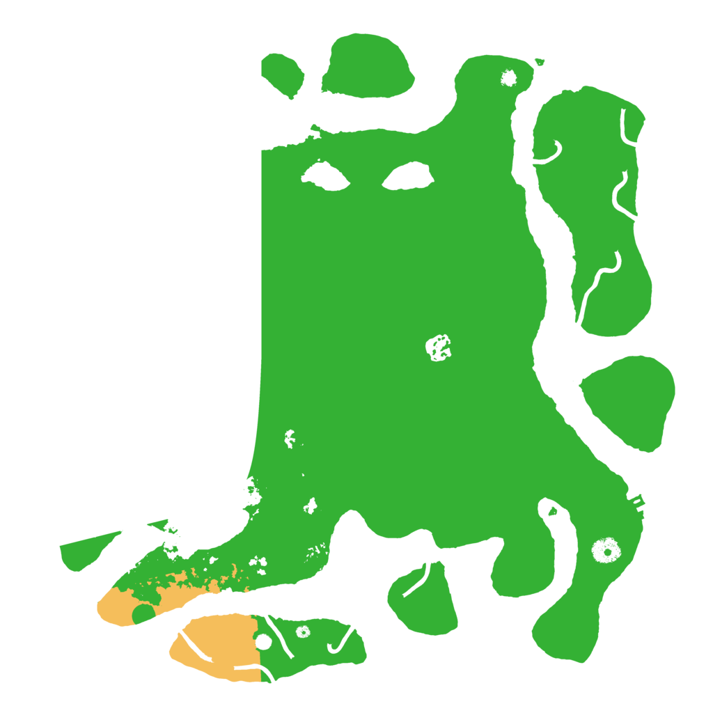 Biome Rust Map: Procedural Map, Size: 4000, Seed: 6546