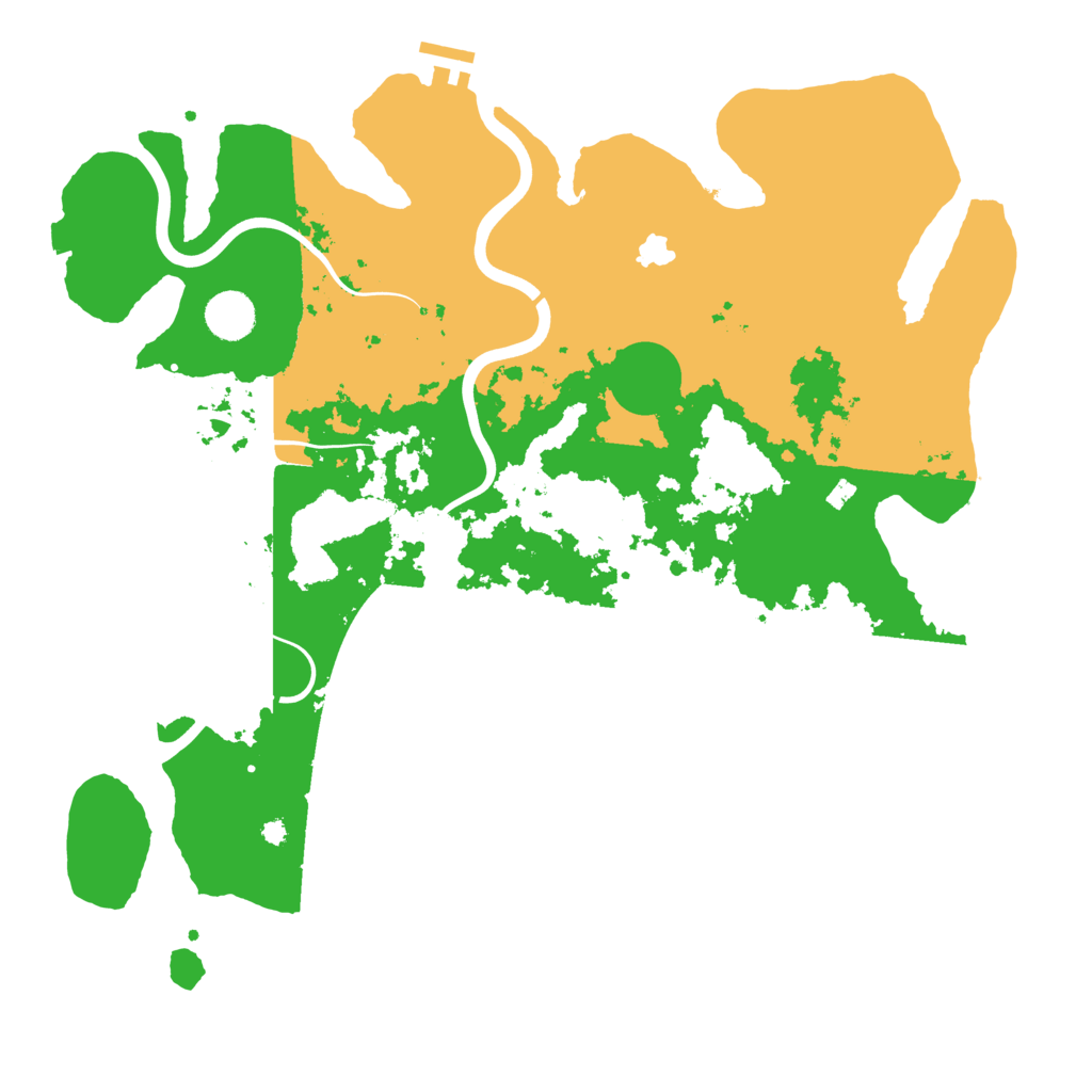 Biome Rust Map: Procedural Map, Size: 4000, Seed: 3042020