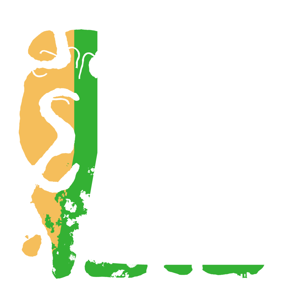 Biome Rust Map: Procedural Map, Size: 4200, Seed: 135426531