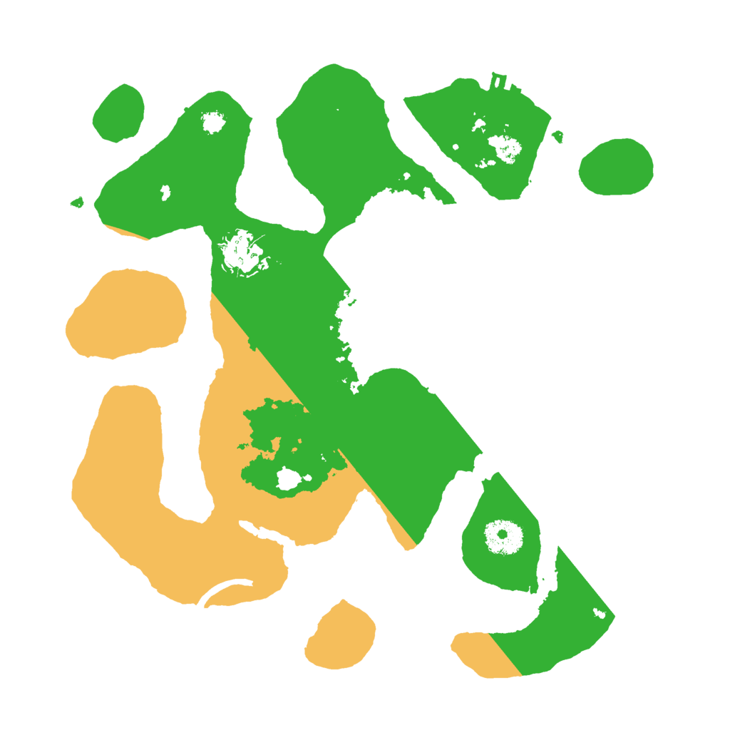 Biome Rust Map: Procedural Map, Size: 3000, Seed: 297606237