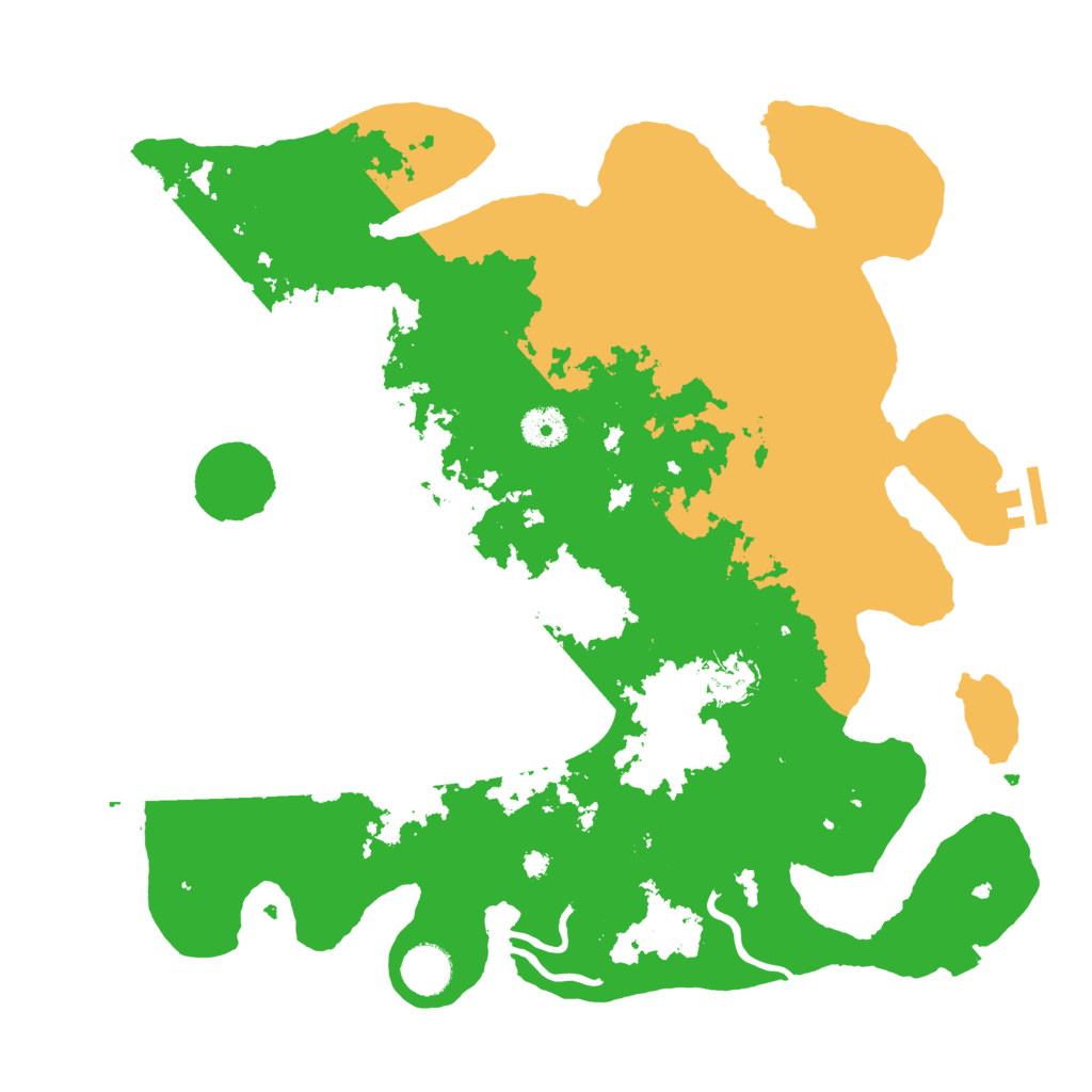 Biome Rust Map: Procedural Map, Size: 3800, Seed: 887686754