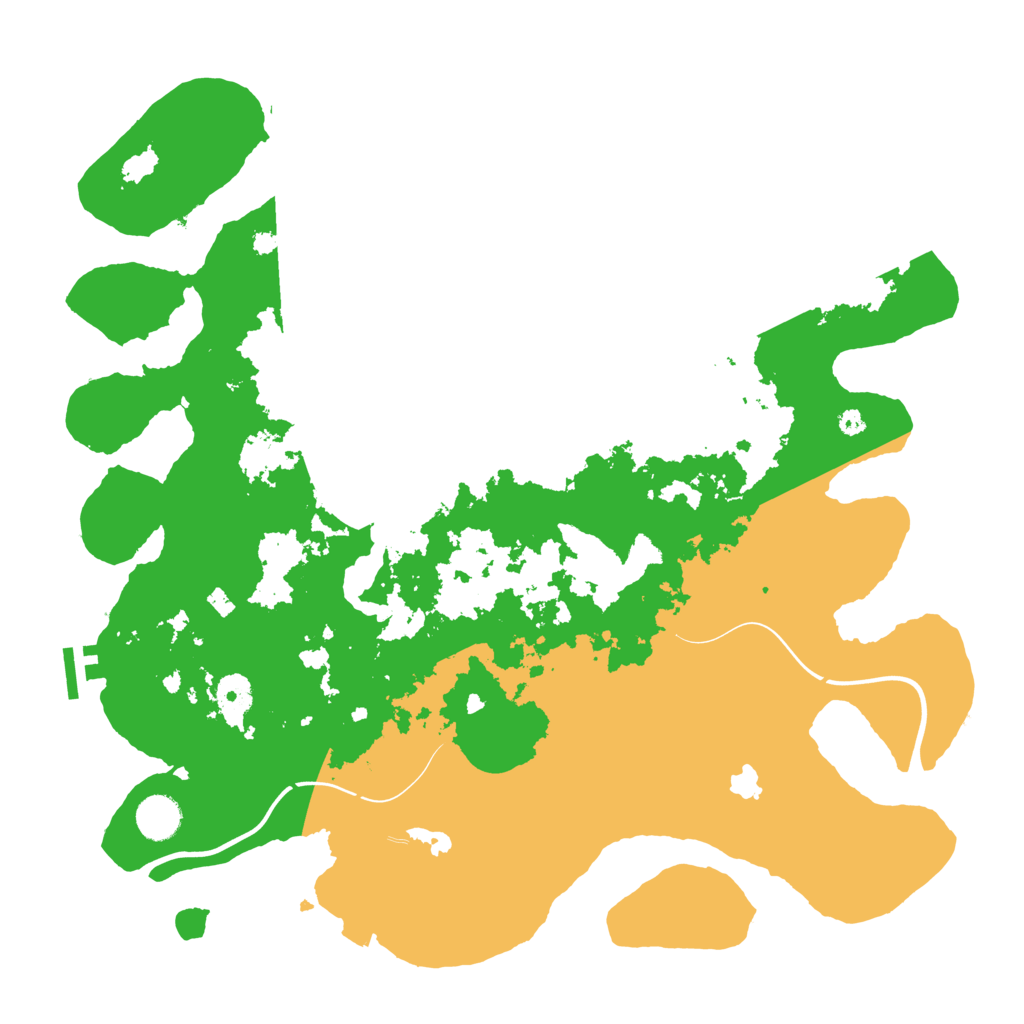 Biome Rust Map: Procedural Map, Size: 4000, Seed: 1129652453