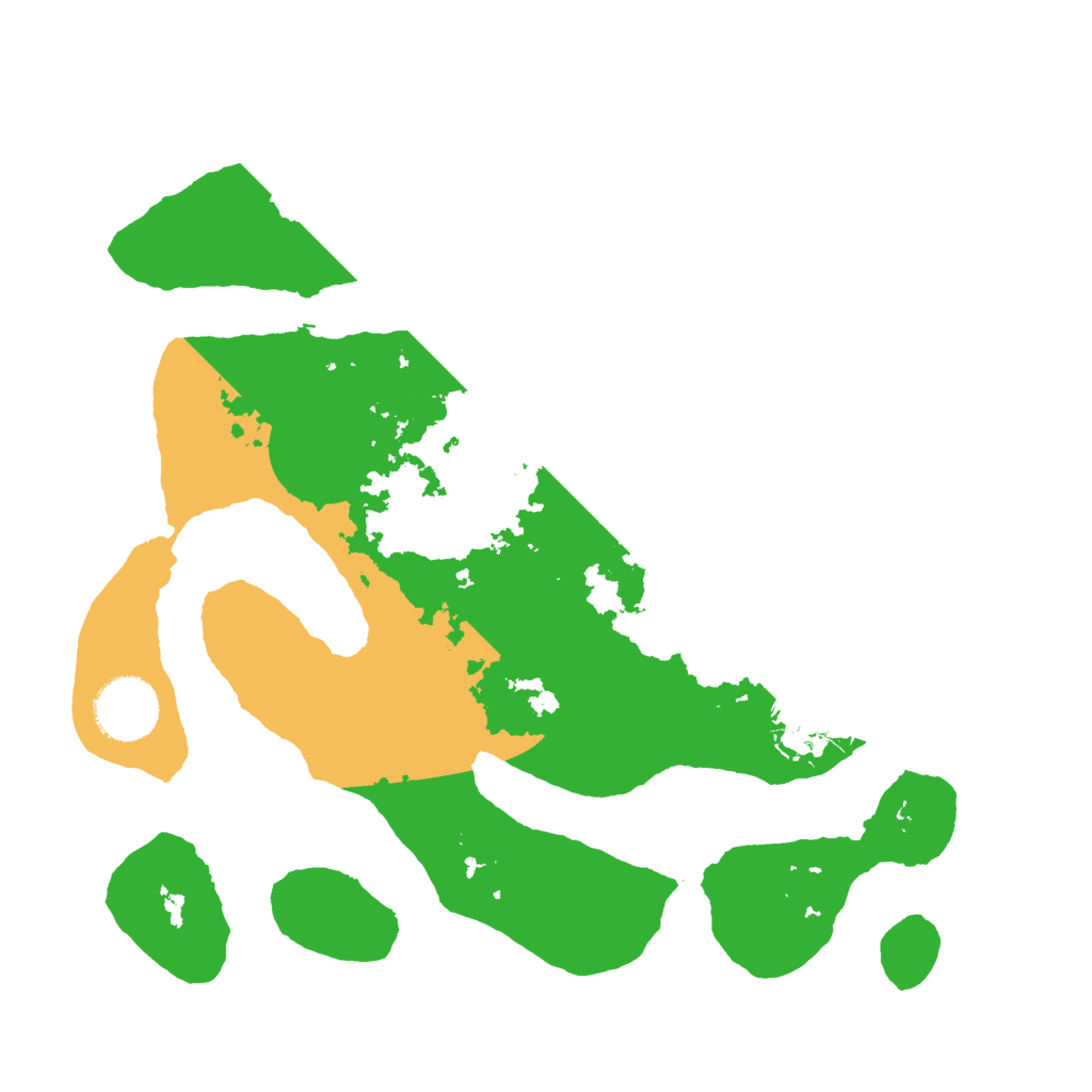 Biome Rust Map: Barren, Size: 3000, Seed: 1450626526