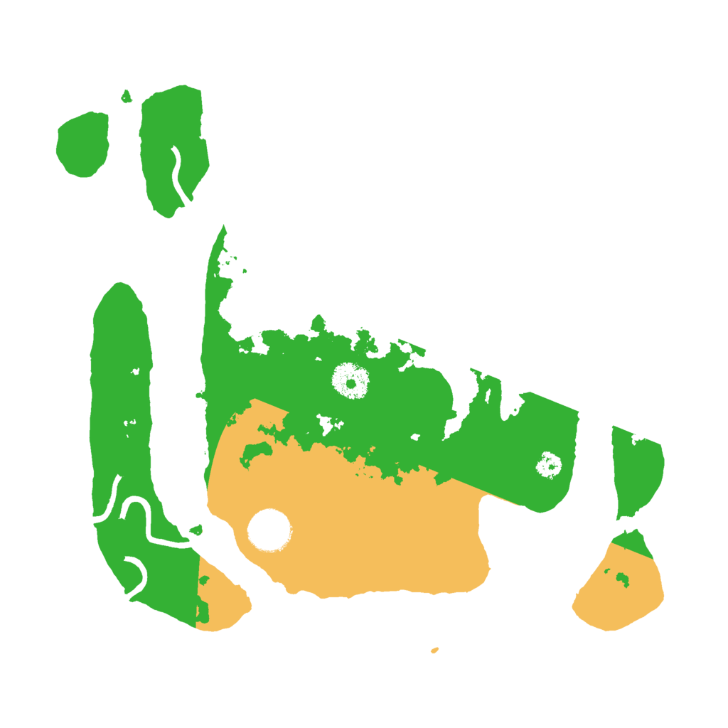 Biome Rust Map: Procedural Map, Size: 3000, Seed: 1430132473