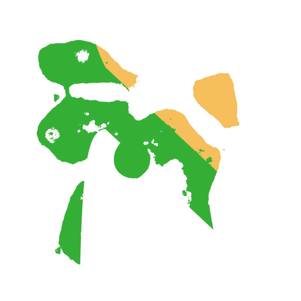 Biome Rust Map: Procedural Map, Size: 2200, Seed: 690