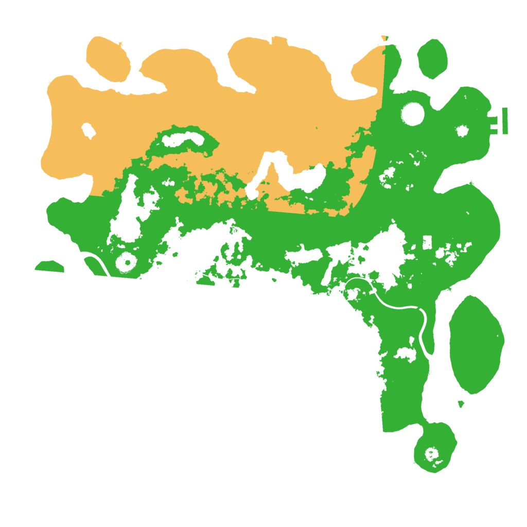 Biome Rust Map: Procedural Map, Size: 4000, Seed: 9404
