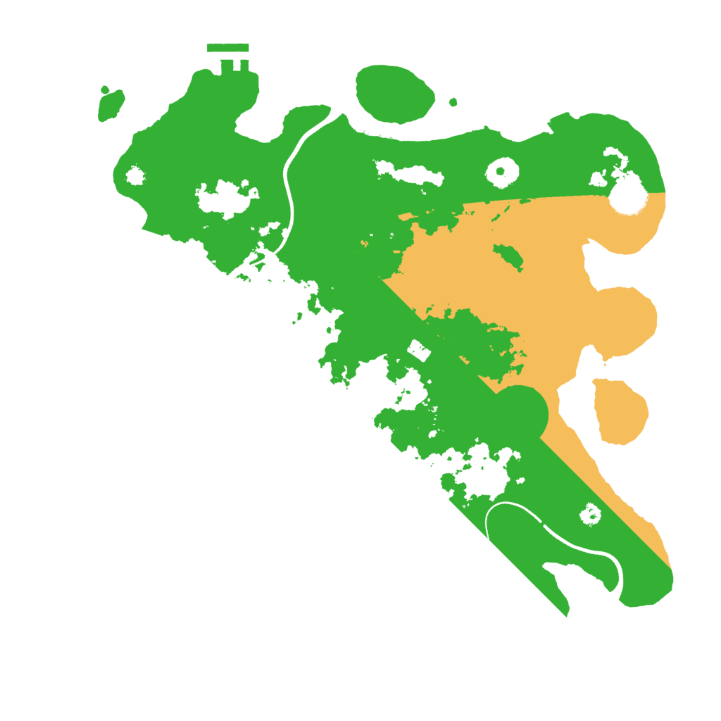 Biome Rust Map: Procedural Map, Size: 3500, Seed: 1360766373