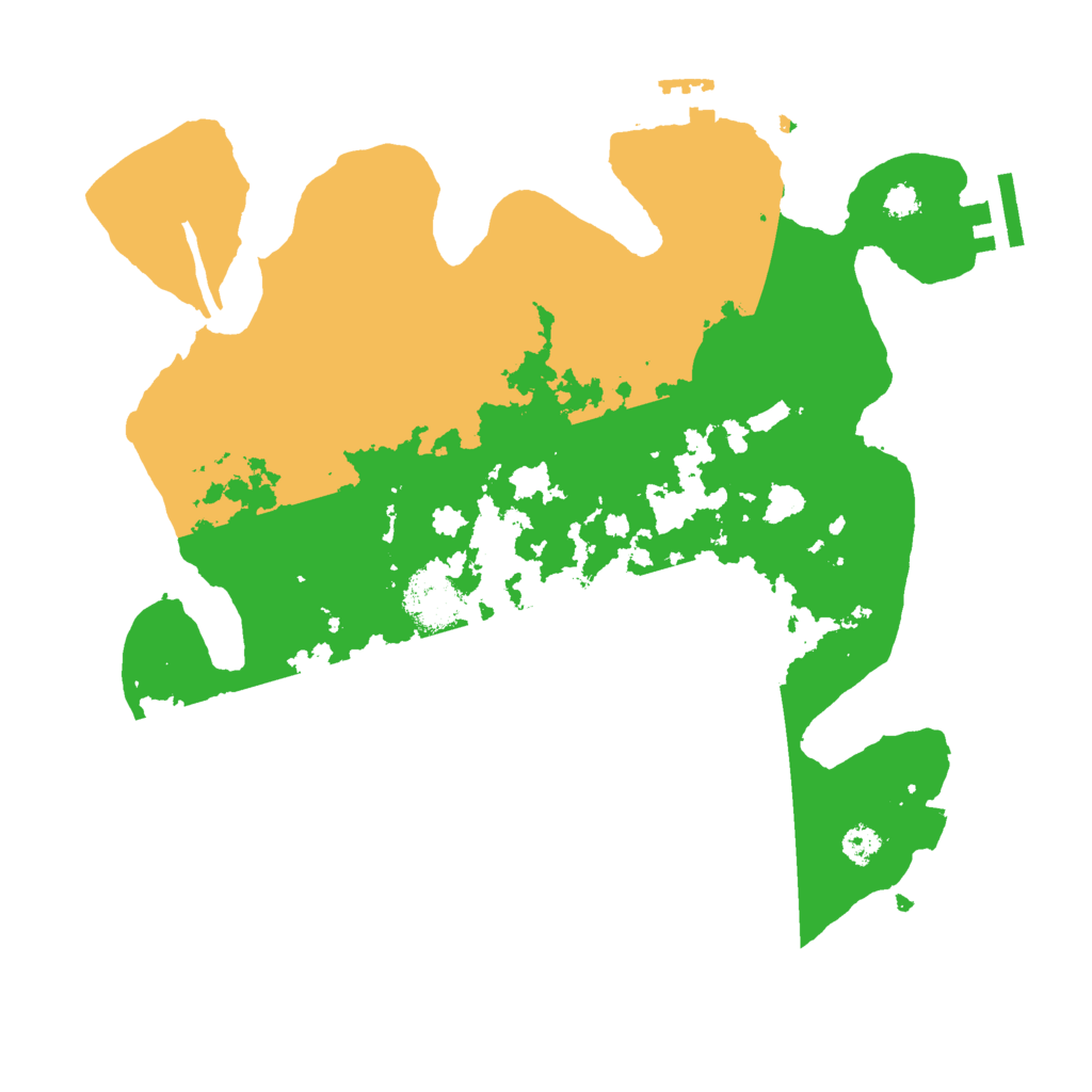 Biome Rust Map: Procedural Map, Size: 3000, Seed: 1754