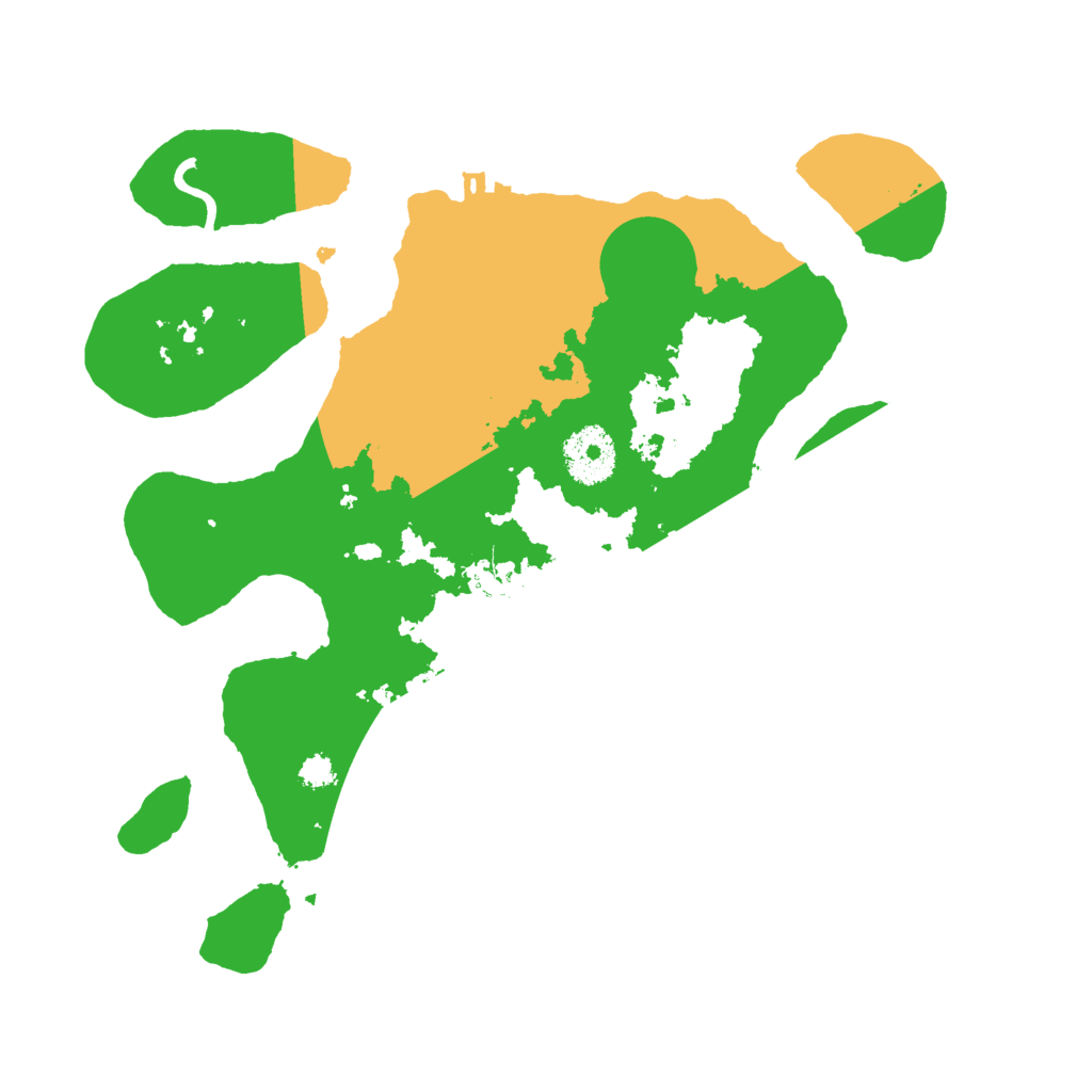 Biome Rust Map: Procedural Map, Size: 3000, Seed: 129163537