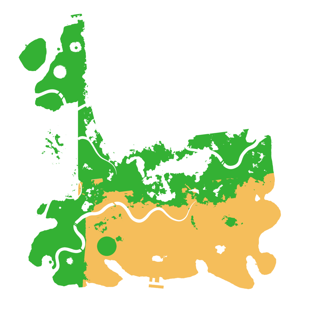 Biome Rust Map: Procedural Map, Size: 4250, Seed: 5336