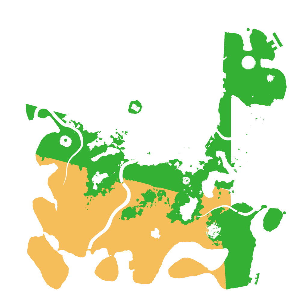 Biome Rust Map: Procedural Map, Size: 4000, Seed: 654329871