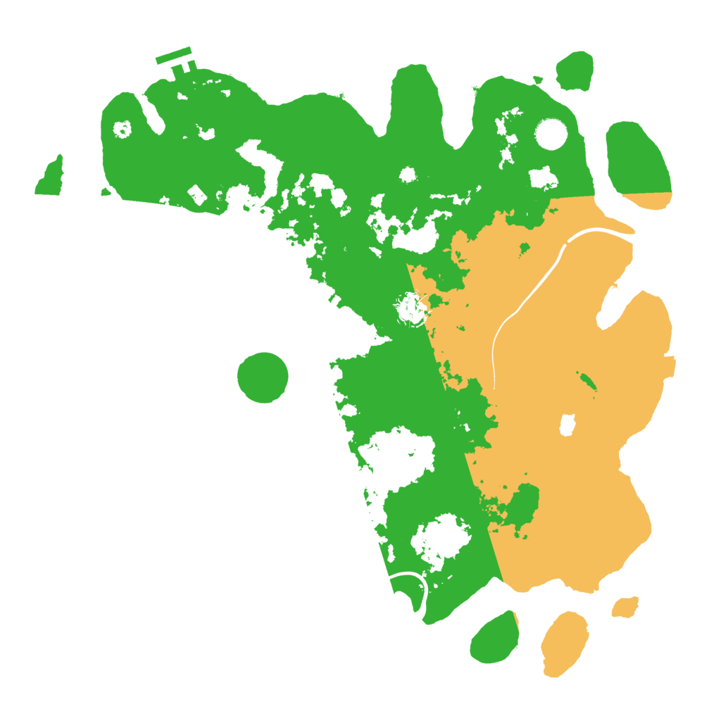 Biome Rust Map: Procedural Map, Size: 4000, Seed: 749824057