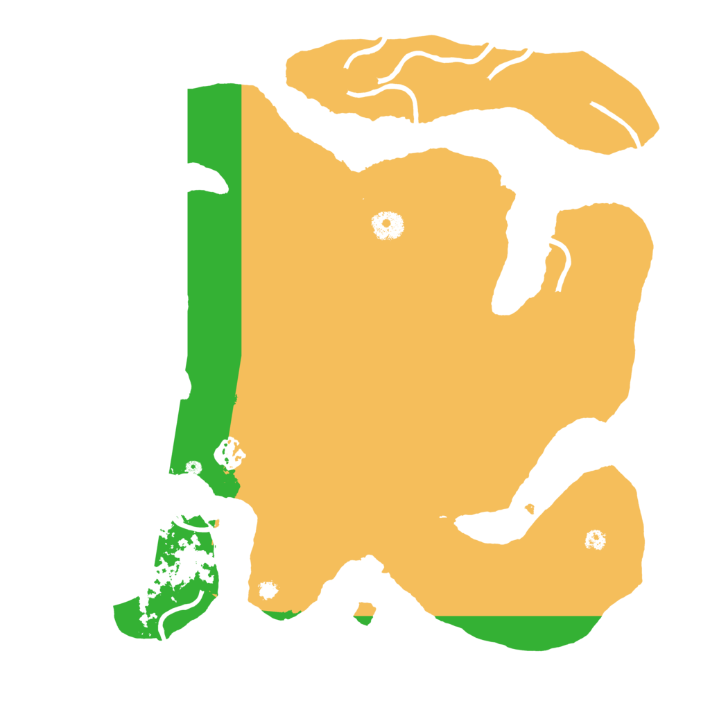 Biome Rust Map: Procedural Map, Size: 3500, Seed: 120520079