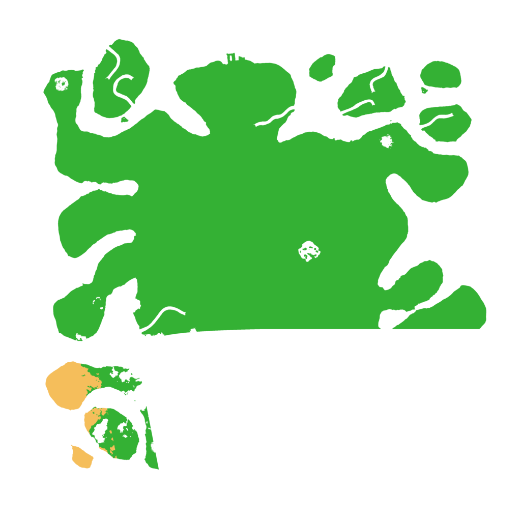 Biome Rust Map: Procedural Map, Size: 3900, Seed: 9845125