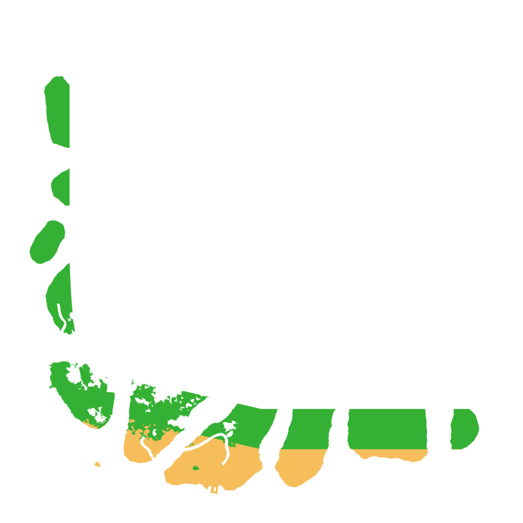 Biome Rust Map: Procedural Map, Size: 4500, Seed: 712021