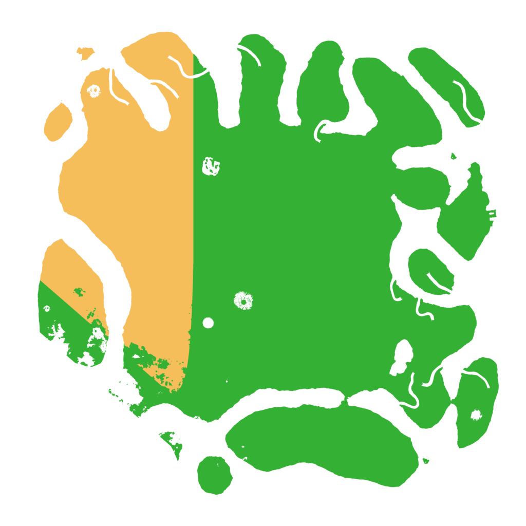 Biome Rust Map: Procedural Map, Size: 4250, Seed: 5150