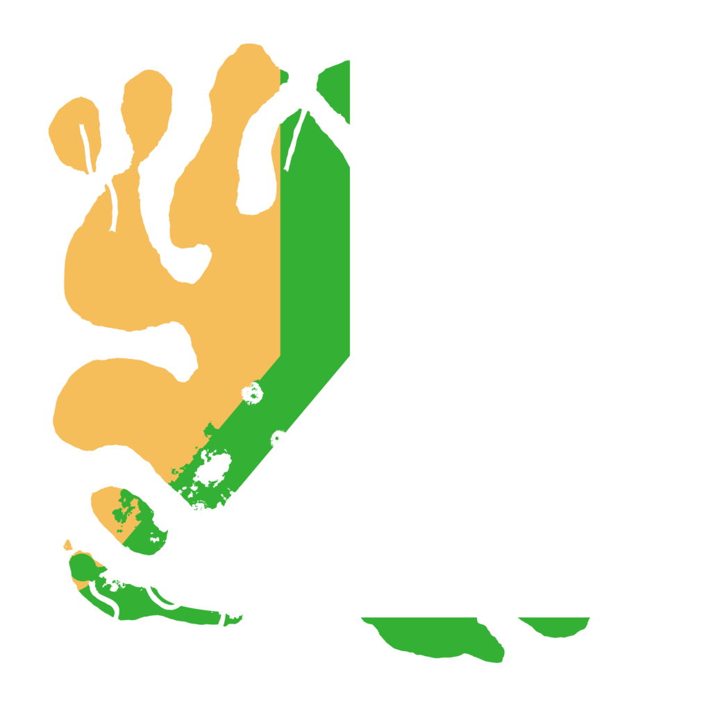 Biome Rust Map: Procedural Map, Size: 3500, Seed: 60125