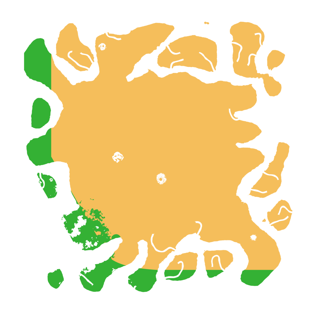 Biome Rust Map: Procedural Map, Size: 4500, Seed: 22319345