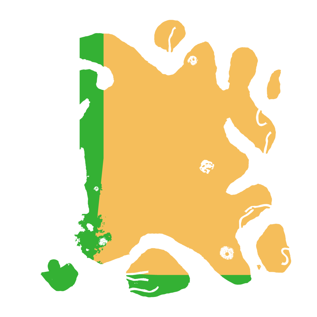 Biome Rust Map: Procedural Map, Size: 3500, Seed: 3747652