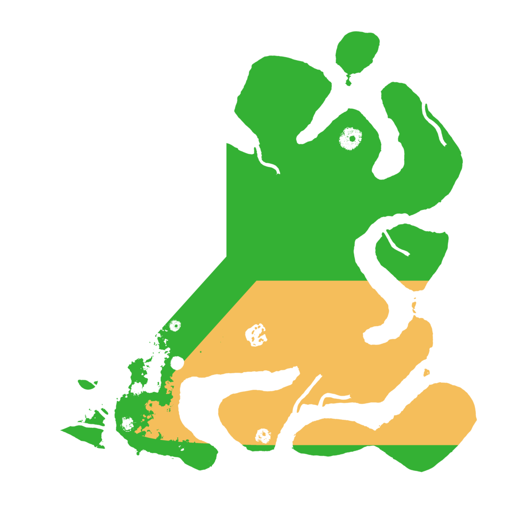 Biome Rust Map: Procedural Map, Size: 3500, Seed: 642635718