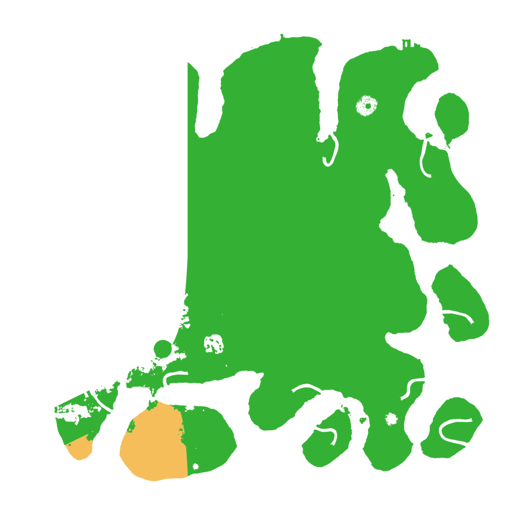 Biome Rust Map: Procedural Map, Size: 3800, Seed: 82353234