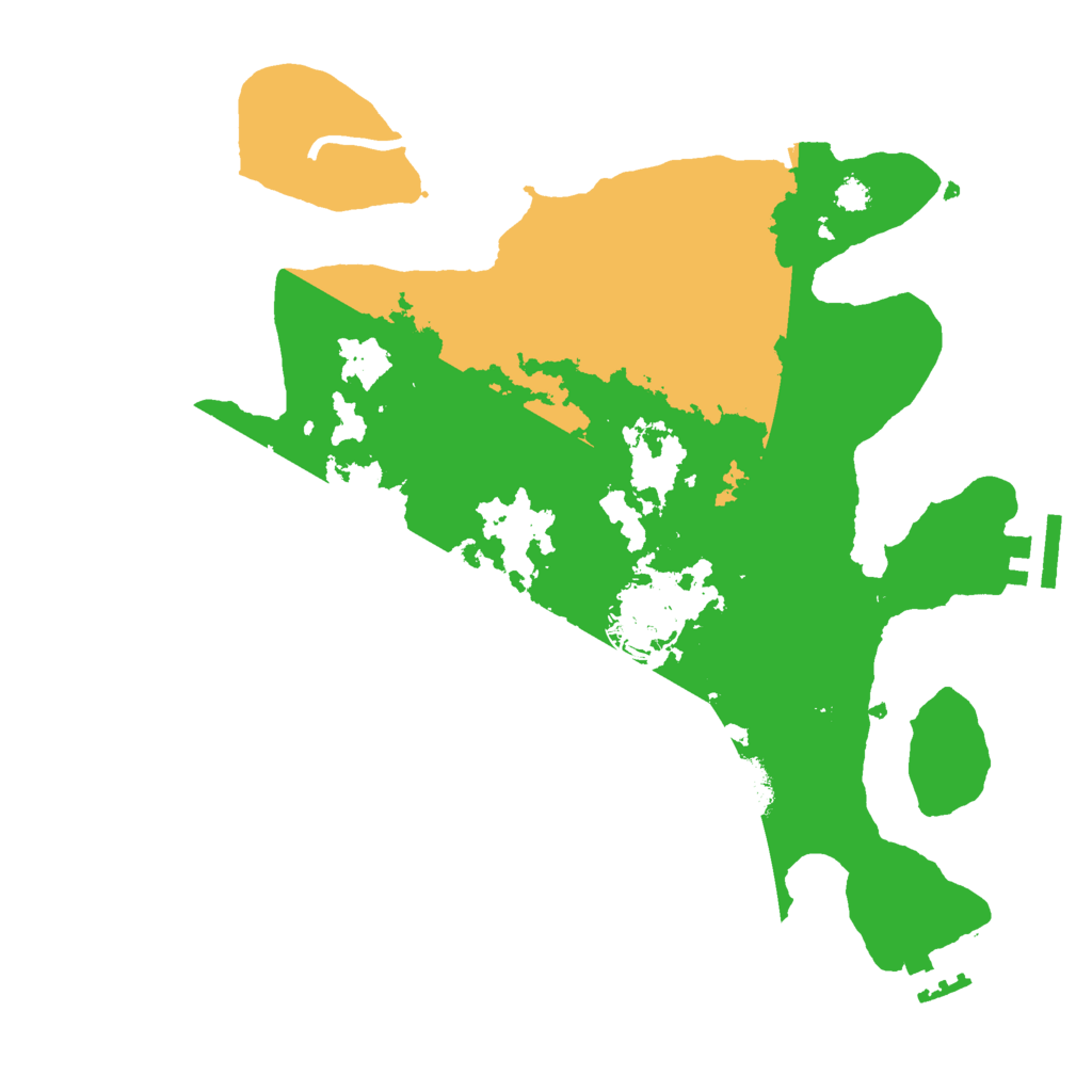 Biome Rust Map: Procedural Map, Size: 3000, Seed: 2421878