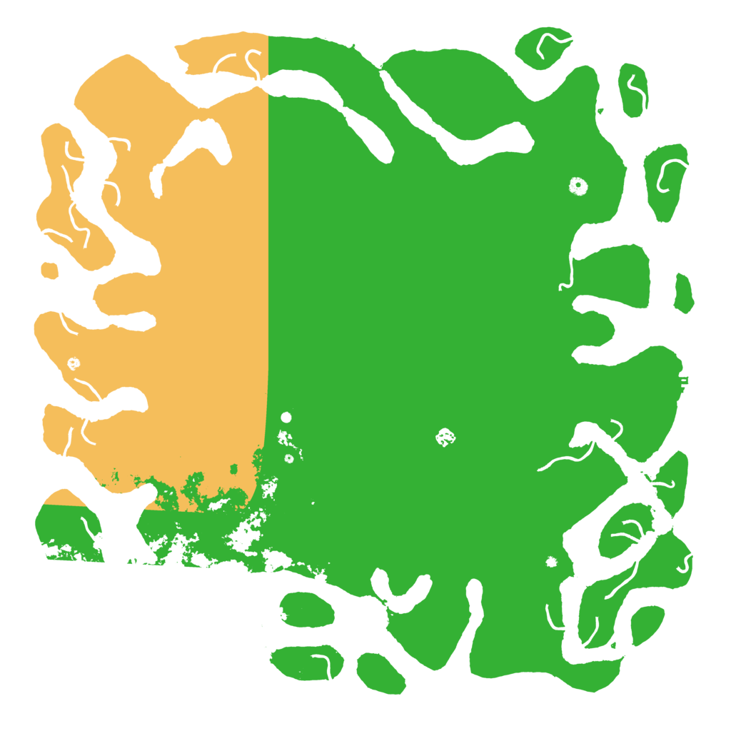 Biome Rust Map: Procedural Map, Size: 6000, Seed: 835673041