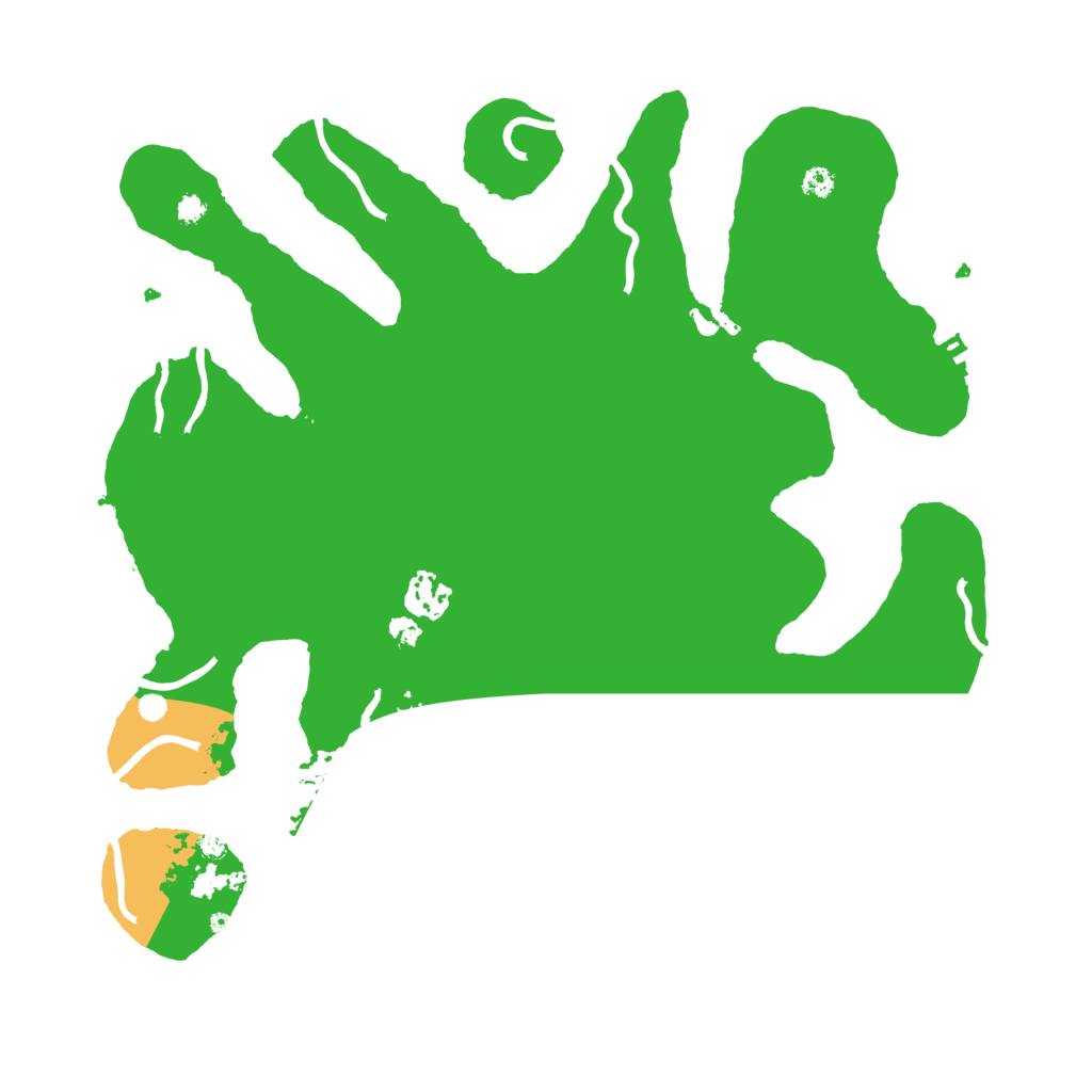 Biome Rust Map: Procedural Map, Size: 3500, Seed: 1138968952