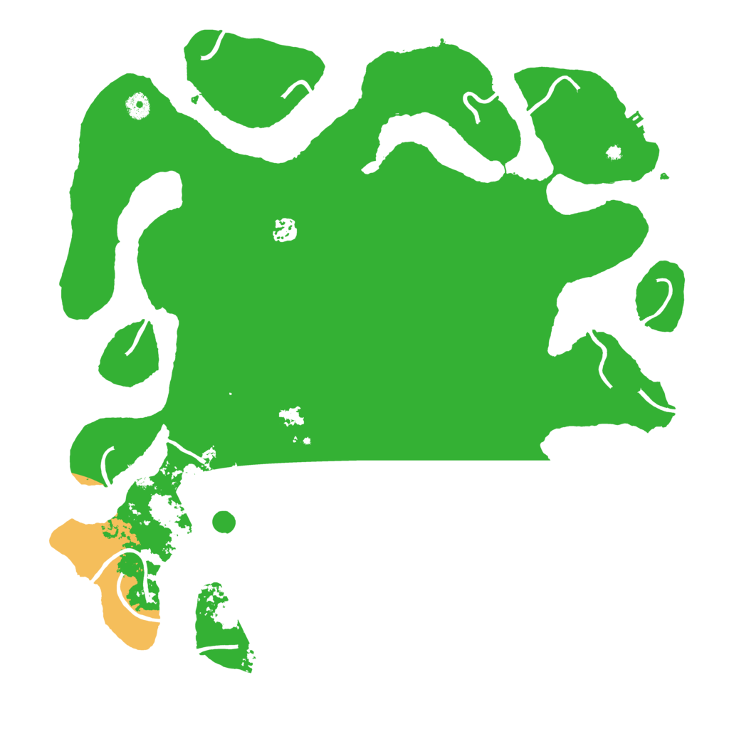 Biome Rust Map: Procedural Map, Size: 4400, Seed: 5412374