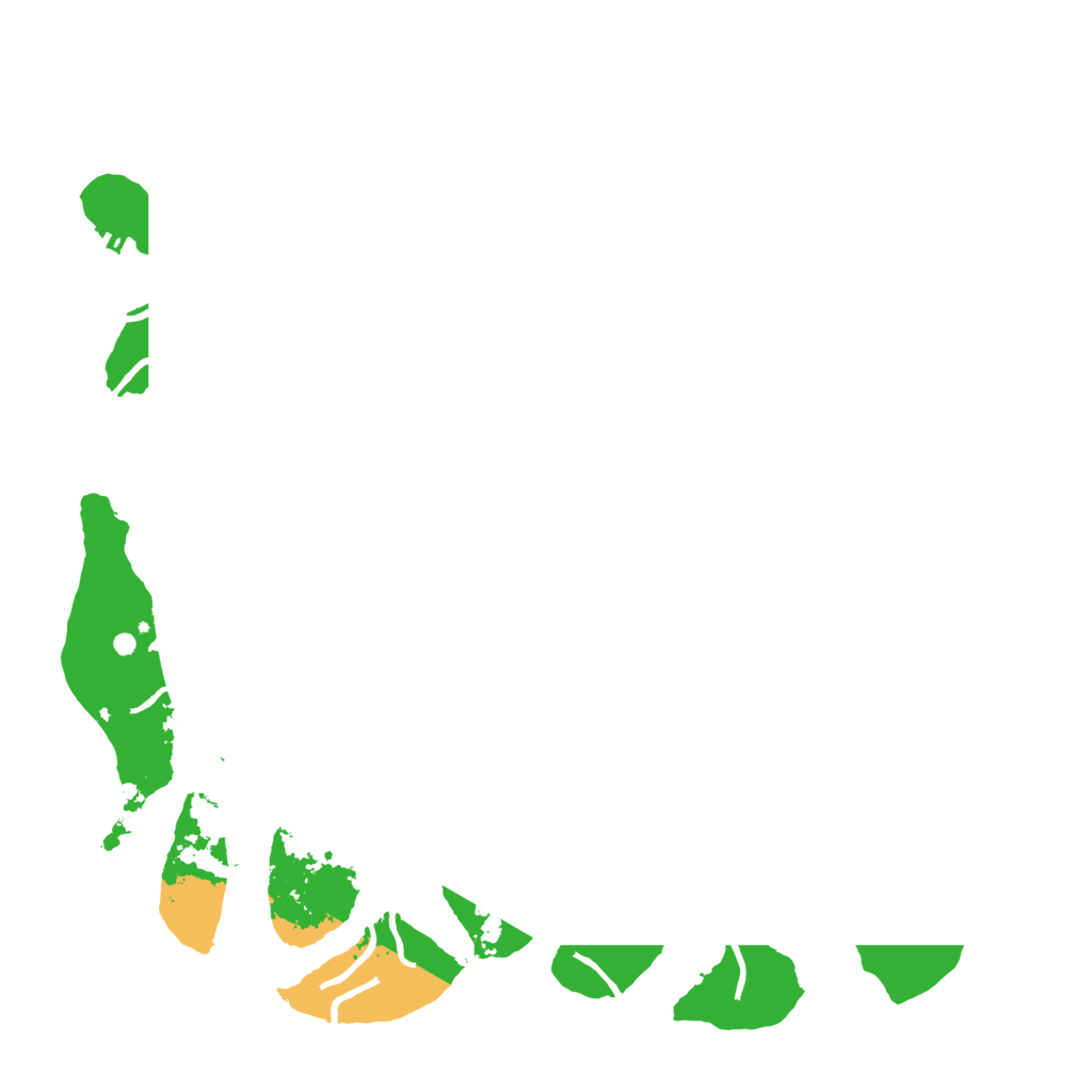 Biome Rust Map: Procedural Map, Size: 4300, Seed: 1471878