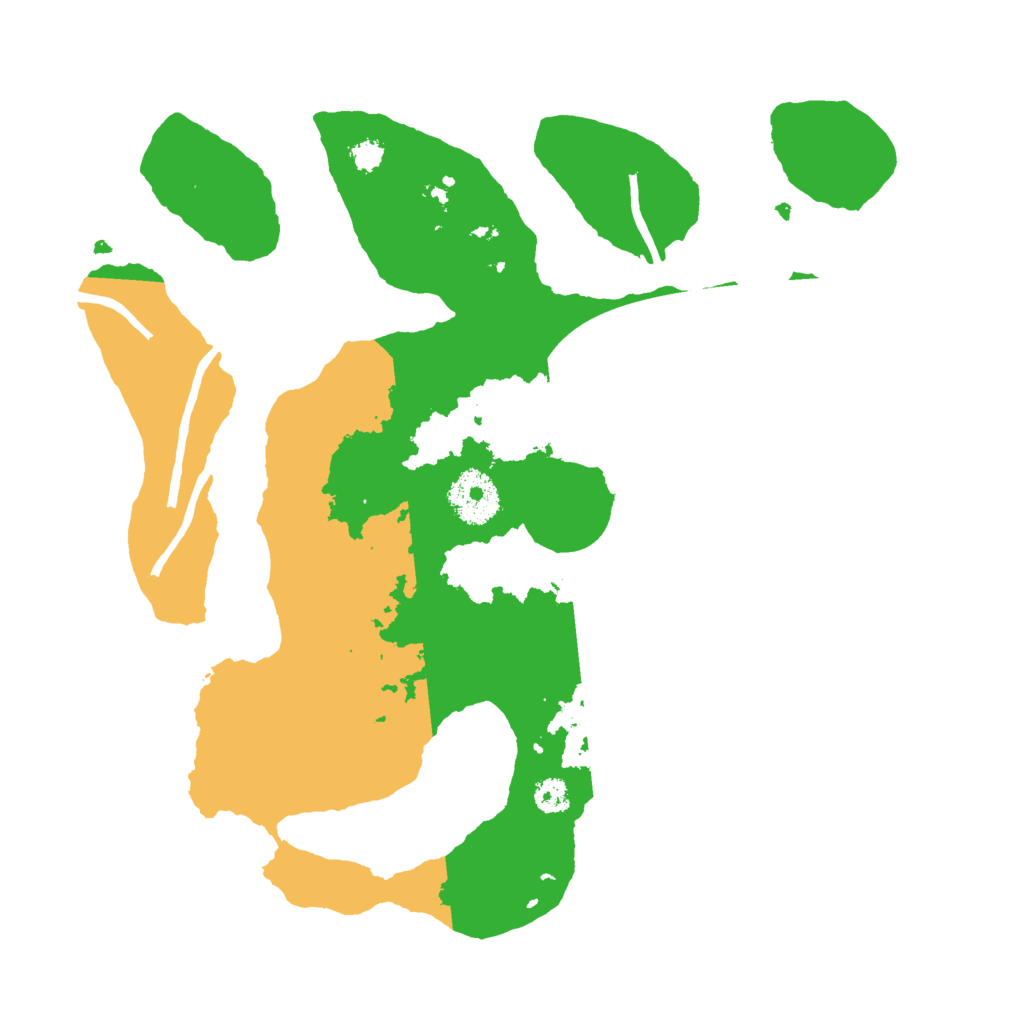 Biome Rust Map: Procedural Map, Size: 3000, Seed: 1539573431