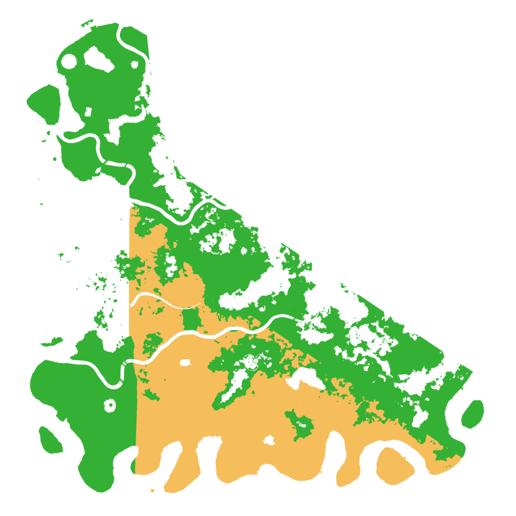 Biome Rust Map: Procedural Map, Size: 6000, Seed: 172710899
