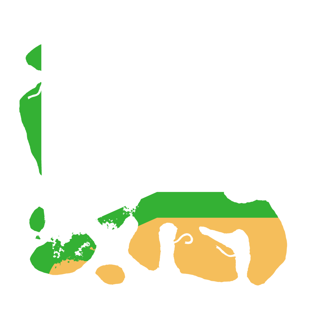 Biome Rust Map: Procedural Map, Size: 3500, Seed: 1018507907