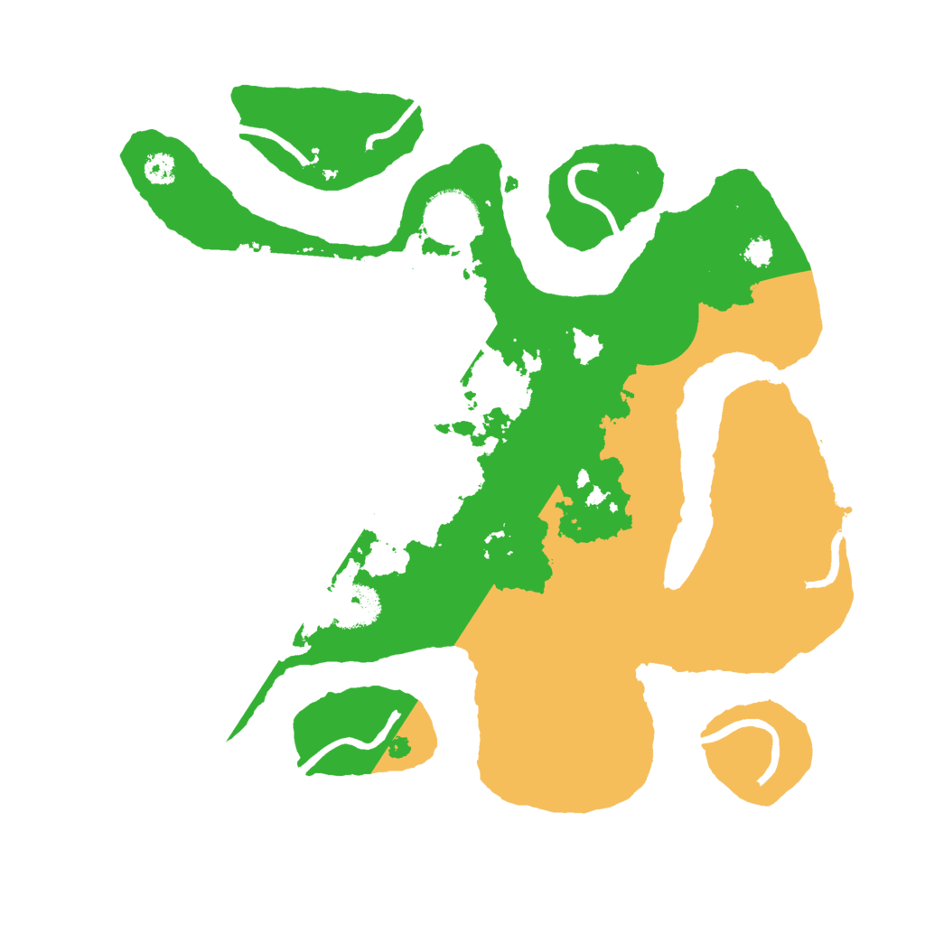 Biome Rust Map: Procedural Map, Size: 3000, Seed: 561546007