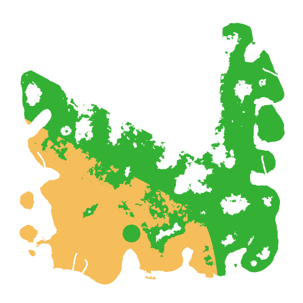 Biome Rust Map: Procedural Map, Size: 4500, Seed: 78943414