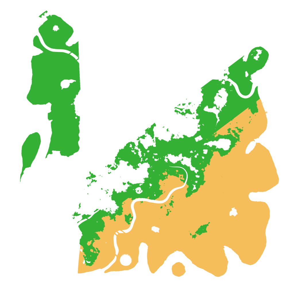 Biome Rust Map: Procedural Map, Size: 4500, Seed: 1317719360