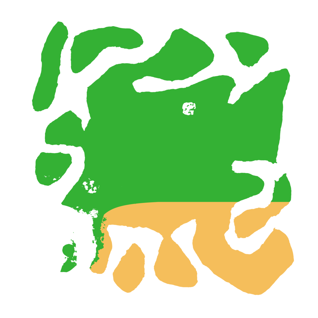 Biome Rust Map: Barren, Size: 3500, Seed: 1213