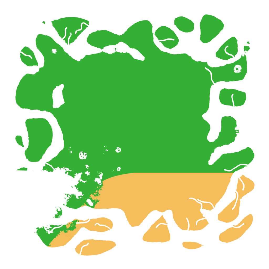 Biome Rust Map: Procedural Map, Size: 5000, Seed: 710928020